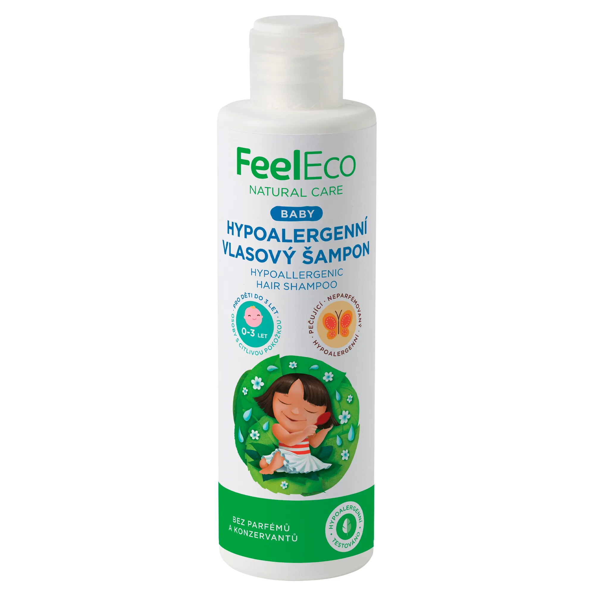 Feel Eco Baby Hypoalergénny vlasový šampón