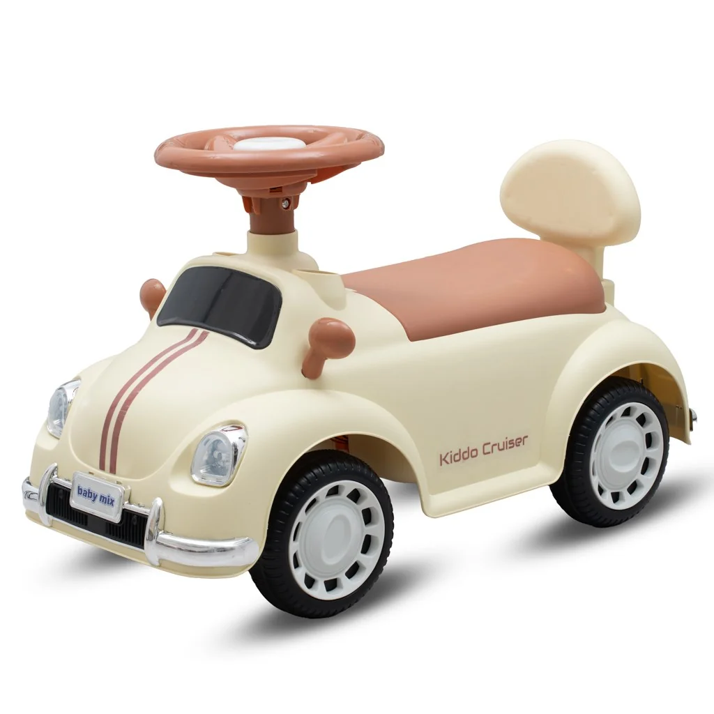 Detské odrážadlo Baby Mix Kiddo Cruiser béžové