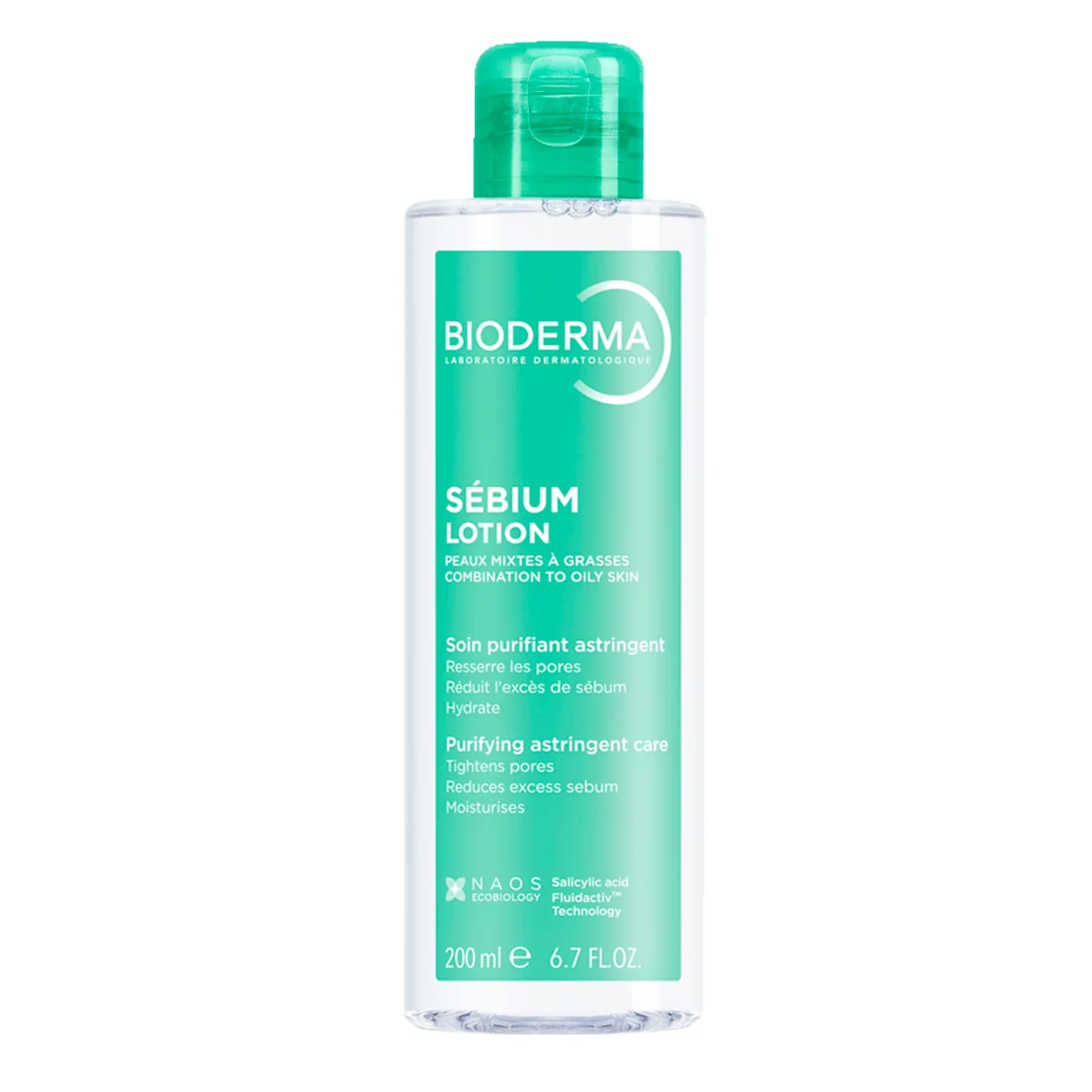 BIODERMA Sébium Lotion hydratačný booster na mastnú pleť 200 ml