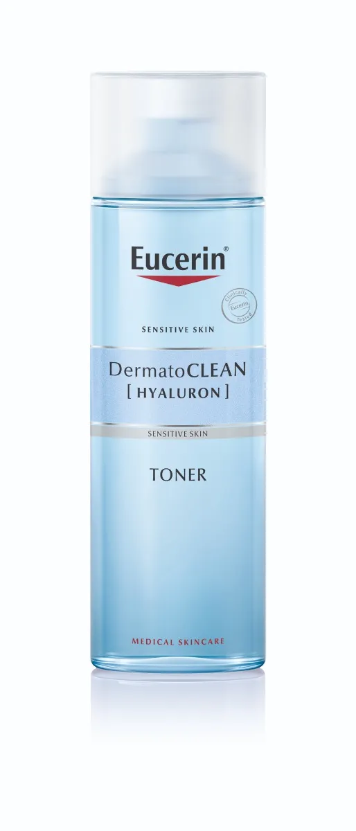 Eucerin DermatoCLEAN HYALURON TONER Čistiaca VODA 1×200 ml, citlivá pleť