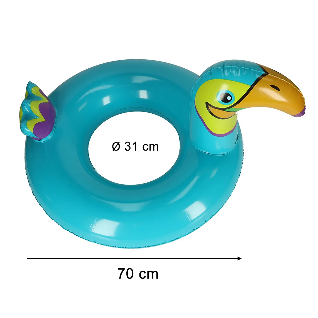 Nafukovací plavecký kruh s tukanom 70 cm max. 40 kg 