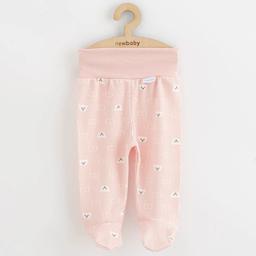 Dojčenské polodupačky New Baby Classic II Dievča 3ks ružová 74