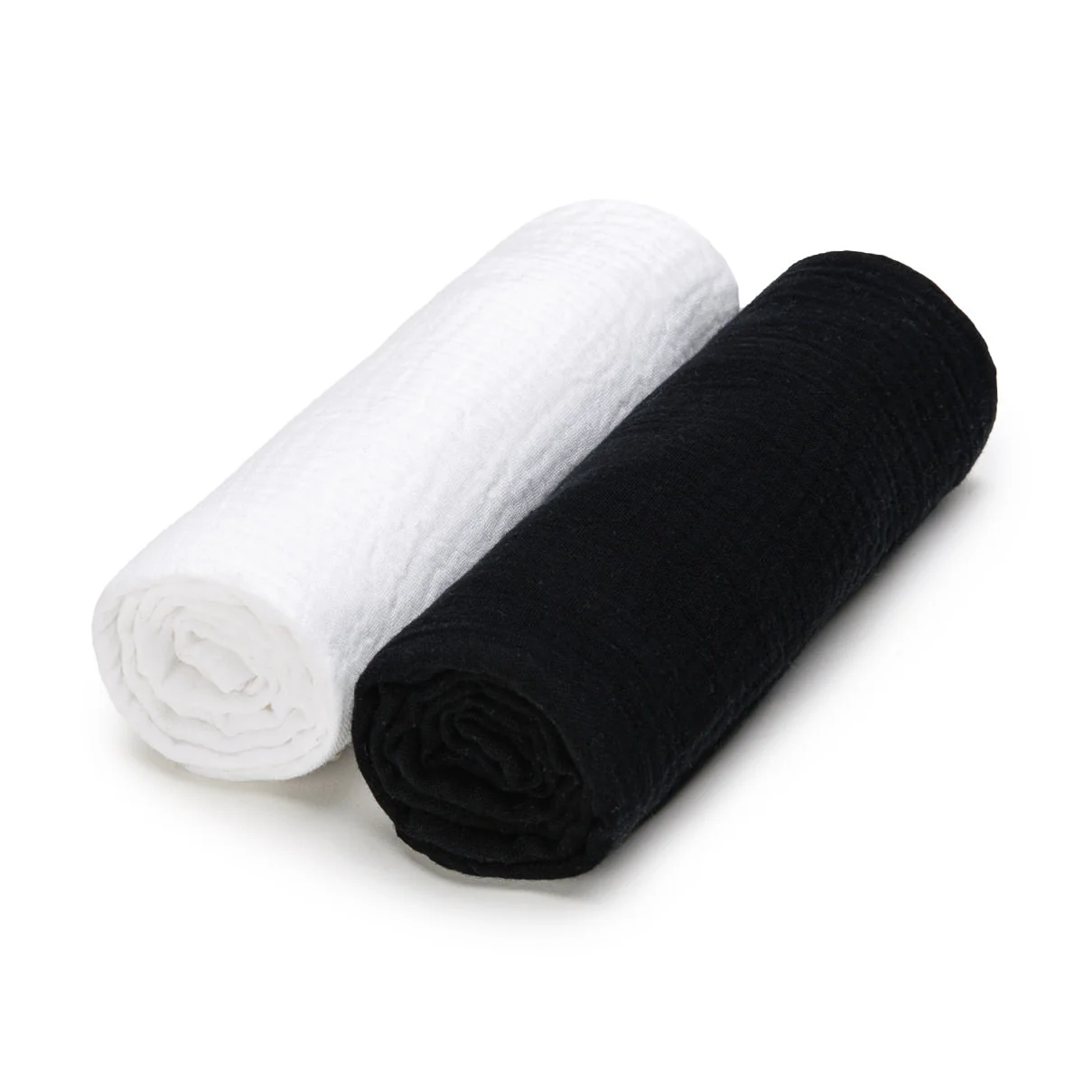 T-TOMI Mušelínové plienky Black + White 1×2 ks, mušelínové plienky