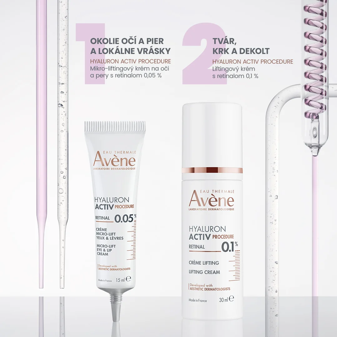 Avène HYALURON ACTIV PROCEDURE Liftingový krém s retinalom 0,1 % 30 ml