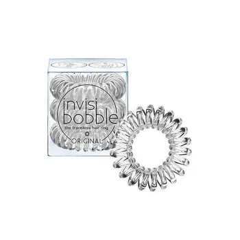 invisibobble® ORIGINAL Crystal Clear 1×3 ks, špirálové gumičky do vlasy