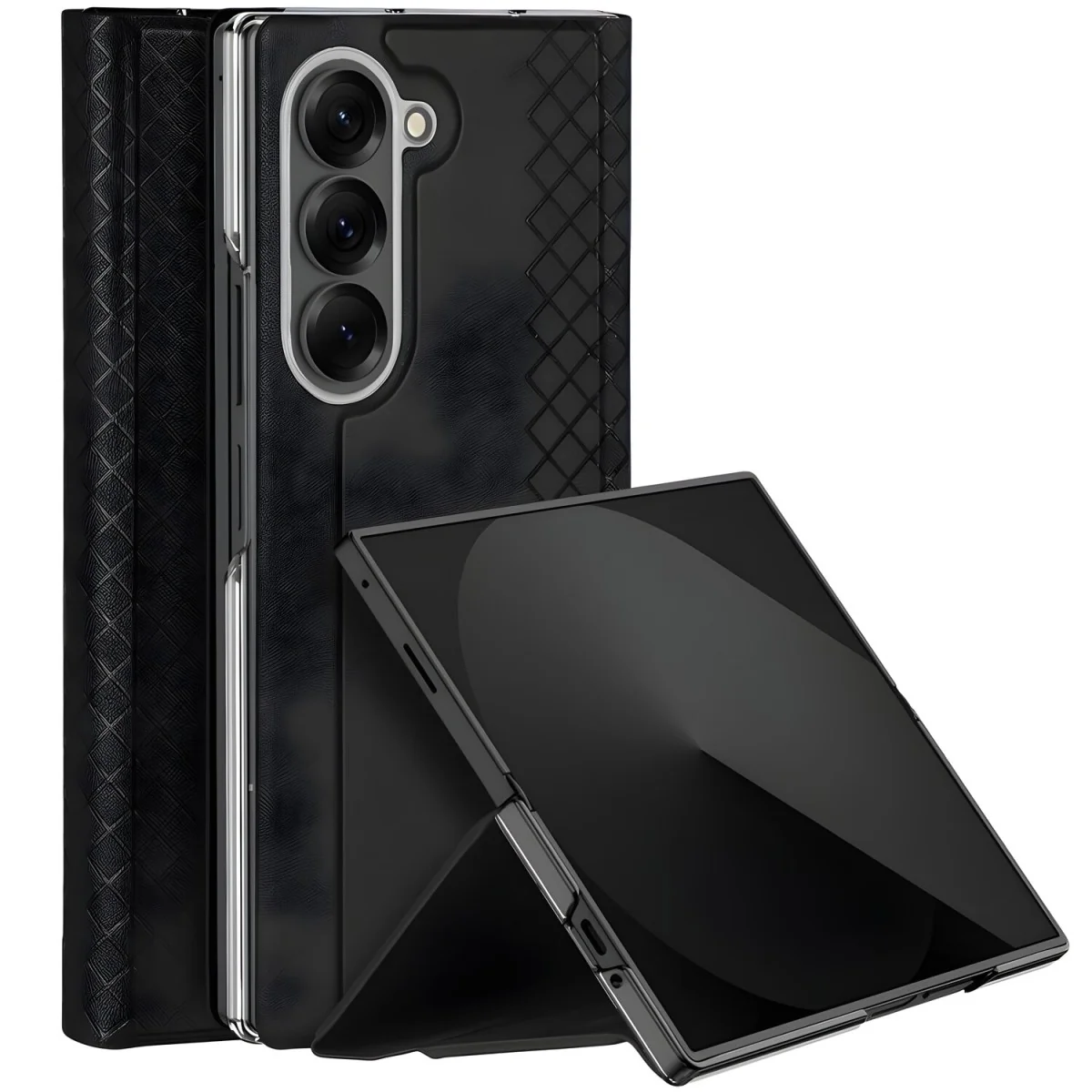 Puzdro na Samsung Galaxy Z Fold 7, čierna 1 ks, Dux Ducis Brill
