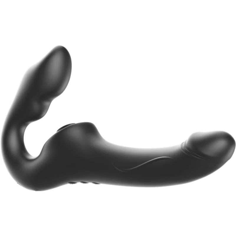 Vibračný strapless pripínací penis s ovl. Magic Mike 21