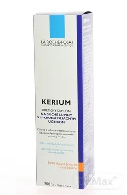 LA ROCHE-POSAY Kerium Krémový šampón na suché lupiny 200 ml