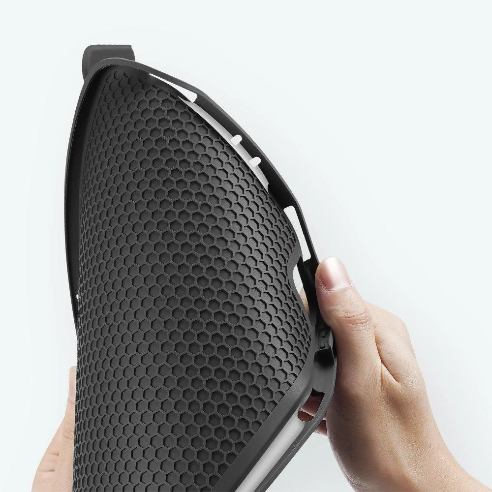 Osom TPU gélový kryt na tablet s viacuhlovým stojanom Čierna, 1 x 14877
