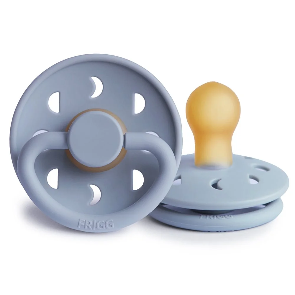 FRIGG MOON P. KAUCUK CUMLIK P. BLUE 0-6M 1×1 ks, kaučukový cumlík