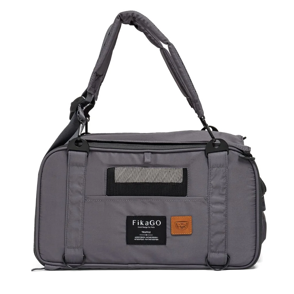 Nosič cestovný pre psov a mačky Truffle Grey