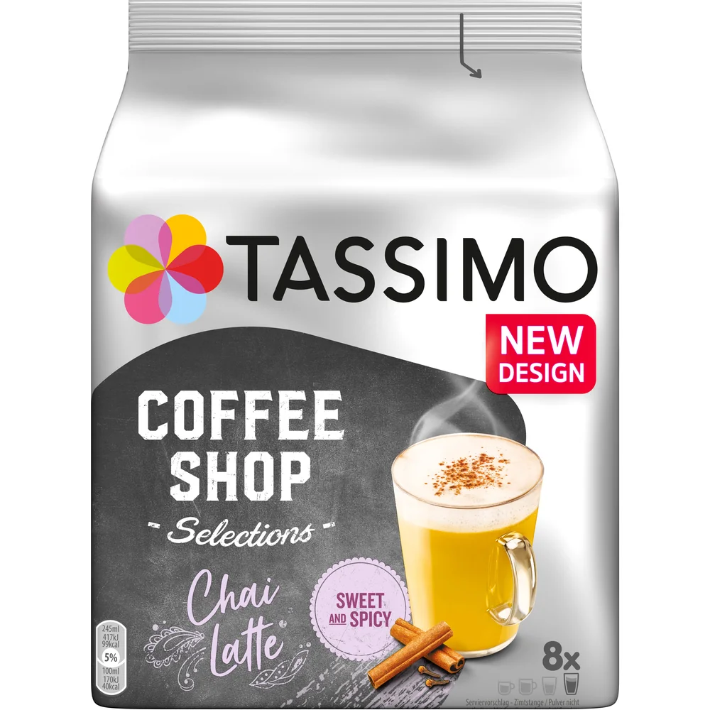 Tassimo Chai Latte 1×8 ks, kávové kapsuly