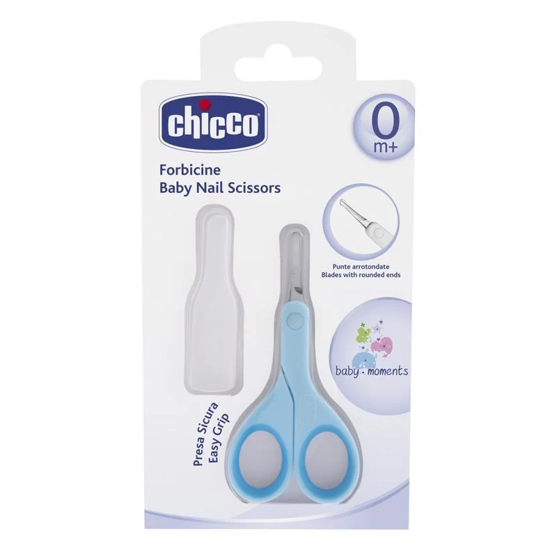 Chicco Nožnice Baby 1×1 ks, modré nožničky