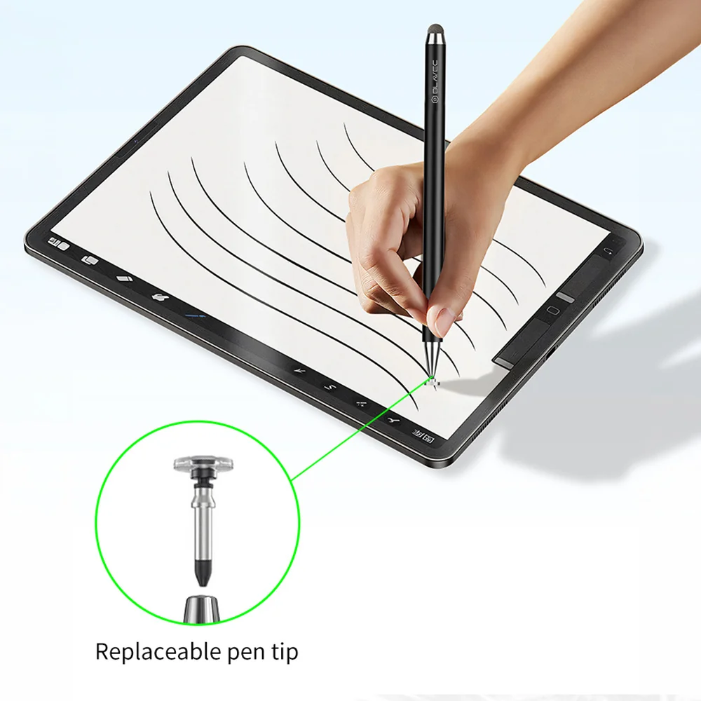 Blavec BPS-01 Passive Stylus pero na tablet a mobil, čierny