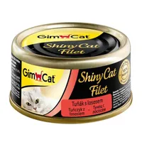 Shiny Cat Konzerva Filet Tuniak s Lososom
