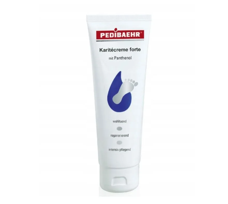 Hydratačný krém Forte na chodidlá s bambuckým maslom a Panthenolom Pedibaehr, 125 ml
