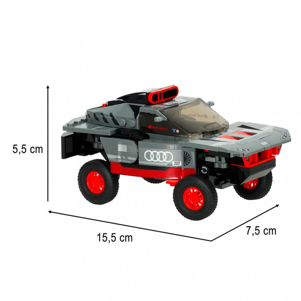 Rastar Stavebnica Audi RS Q e-tron - 376 dielikov (1:30)-MOVEO