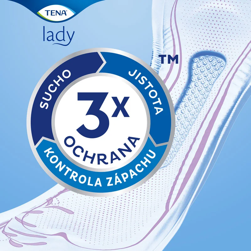 TENA Lady Slim Extra OTC 1×10 ks, vložky pre ženy so stredným únikom moču