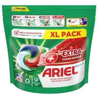 Ariel All-in-1 PODS Extra clean, Gélové Kapsuly Na Pranie, 40 Praní