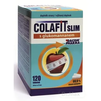 COLAFIT SLIM s glukomananom 1×120 cps, výživový doplnok