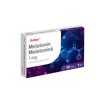Dr.Max Melatonín 1 mg 1×30 cps, výživový doplnok