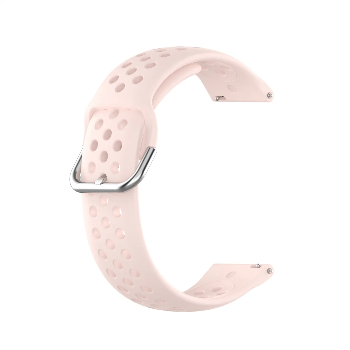 NEOGO SmartWatch Glam / Glam 2 Silicone Dots remienok Sand Pink