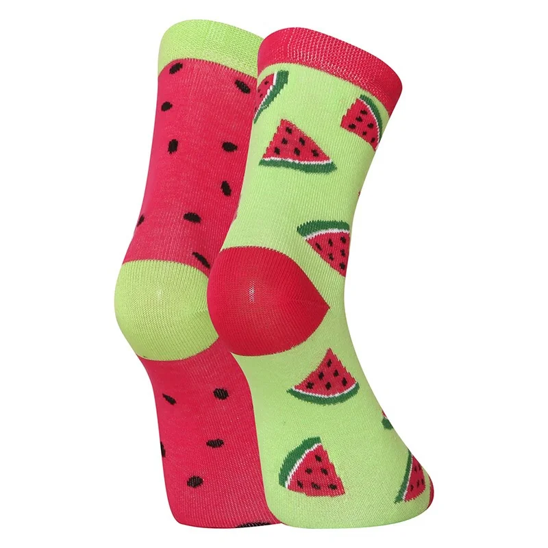 Veselé detské ponožky Červený melón (GMKS083) 27/30