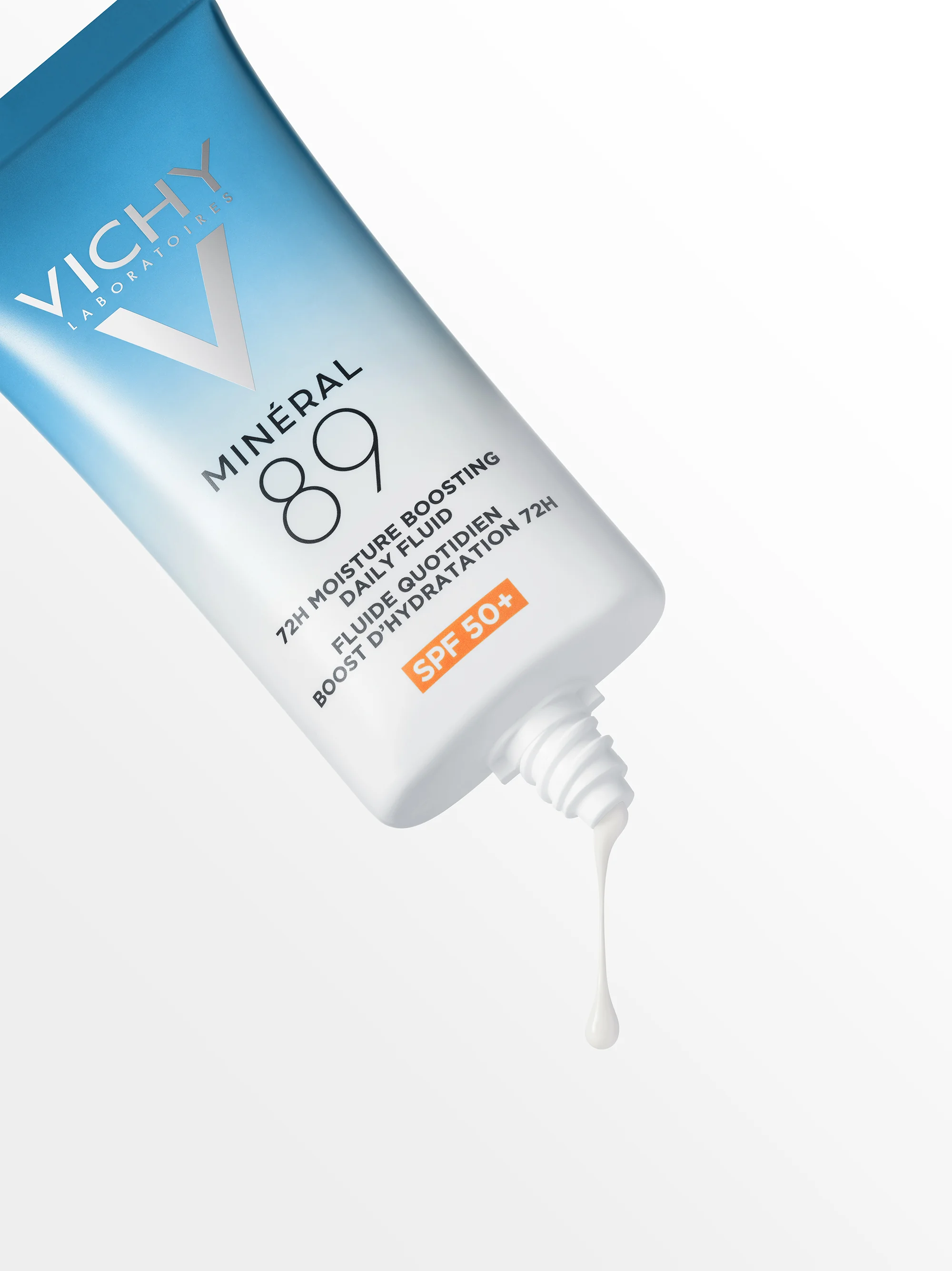 VICHY MINERAL89 72H posilňujúci denný fluid, SPF50+ 1×50 ml, fluid