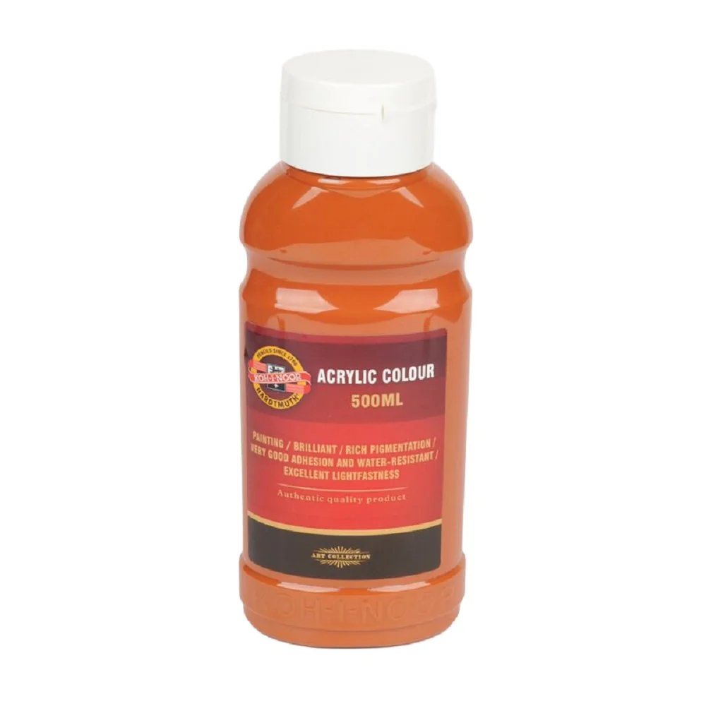 Akrylová farba 500 ml, svetlohnedá 1627/0640
