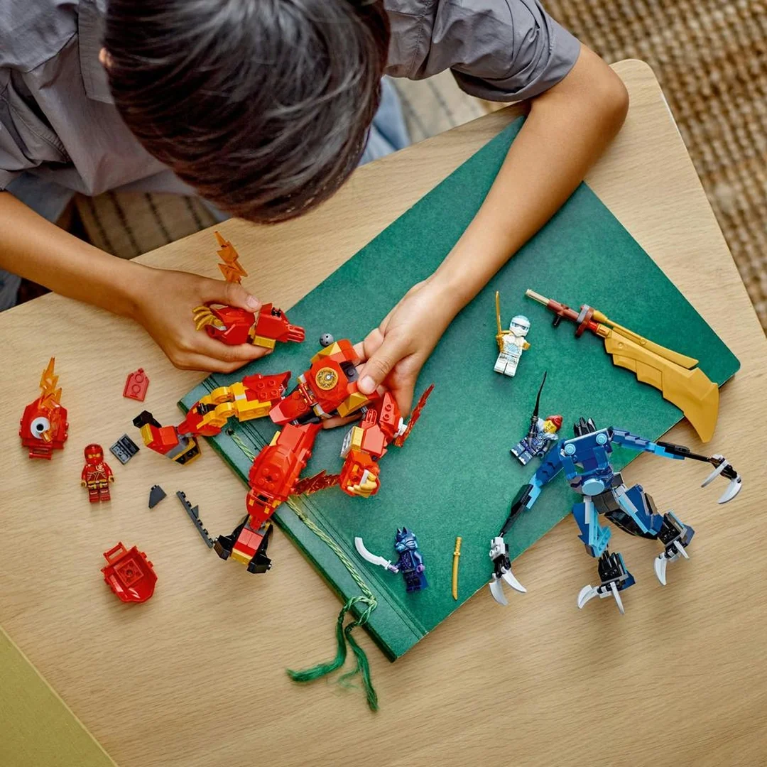 LEGO® Ninjago® 71808 Kaiov živelný ohnivý robot