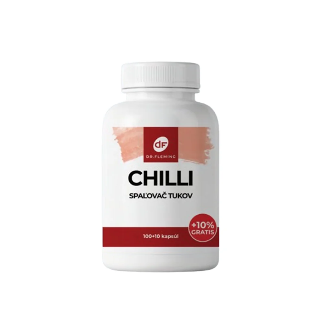 DR. FLEMING Chilli spaľovač tukov +10% gratis 110ks