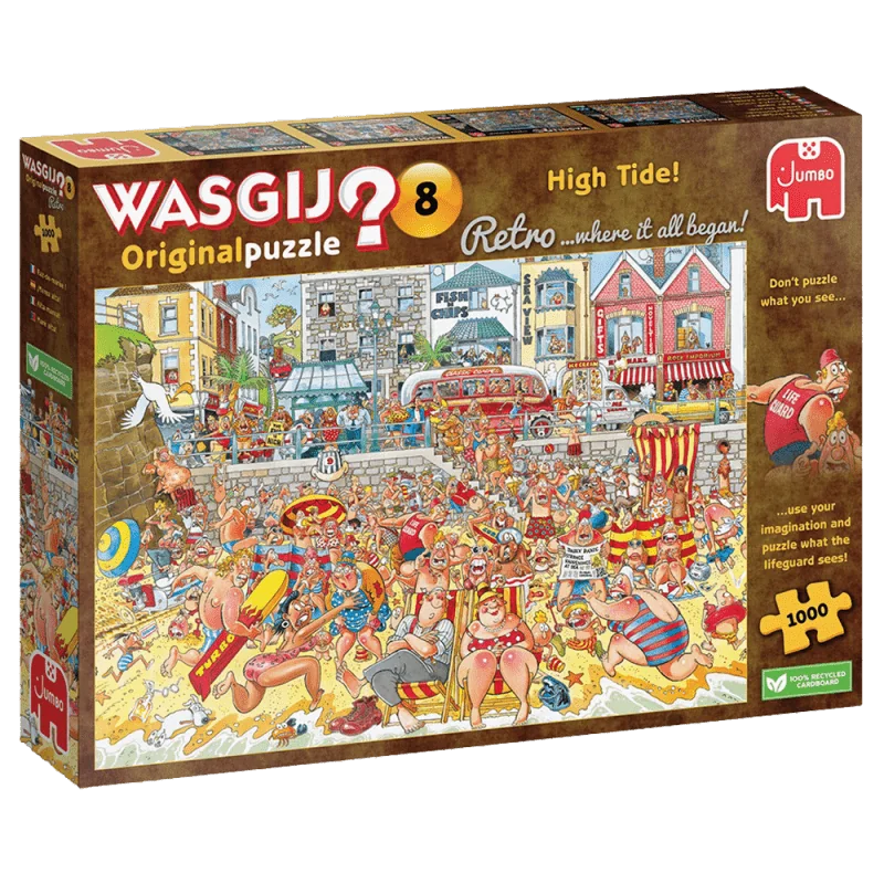 Jumbo Wasgij Original Hight Tide! puzzle 1000 dielikov