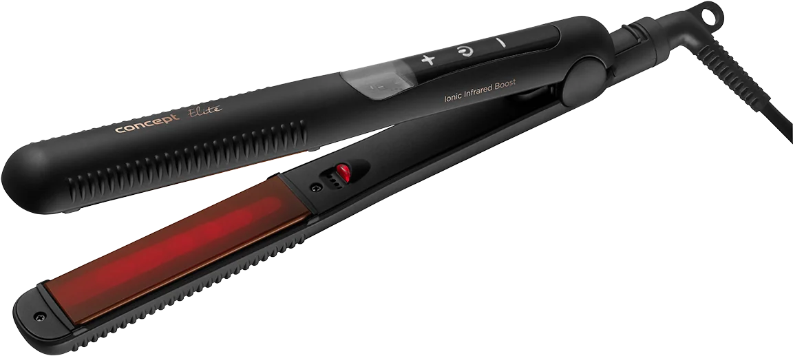 Concept VZ6020 Žehlička na vlasy ELITE Ionic Infrared Boost 1×1 ks, žehlička na vlasy