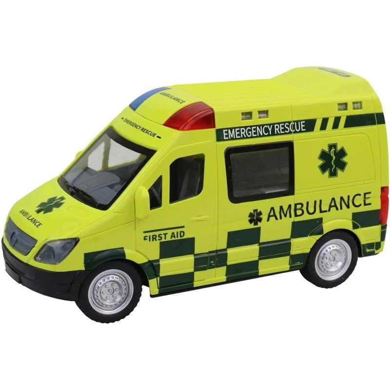 MADE - Ambulancia na ovládanie, 22 x 12,5 x 8,5 cm
