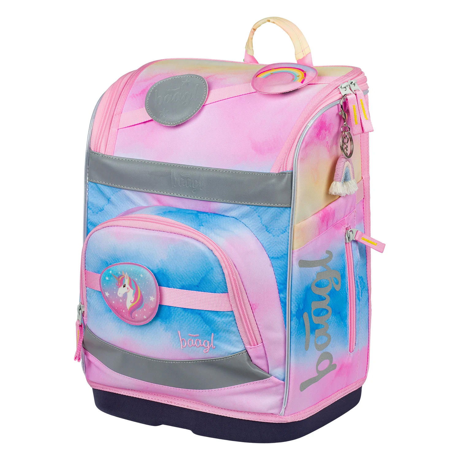 Baagl Zippy Plus Rainbow Unicorn školský set 5v1