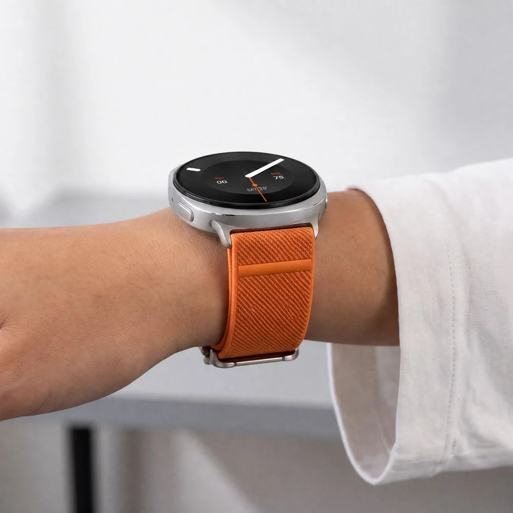 Tech-Protect Nylon Clasp remienok na Samsung Galaxy Watch 8 / 9 / Classic (40 / 44 / 46mm), orange