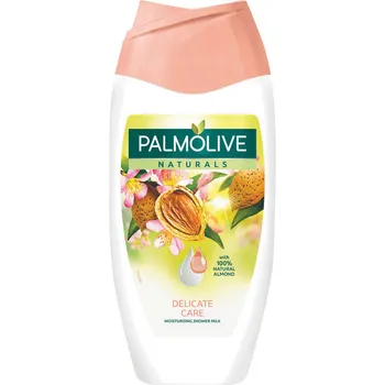 Palmolive sprchový gél Naturals Almond-Milk 2v1 1×250 ml, so zvláčňujúcim mliekom