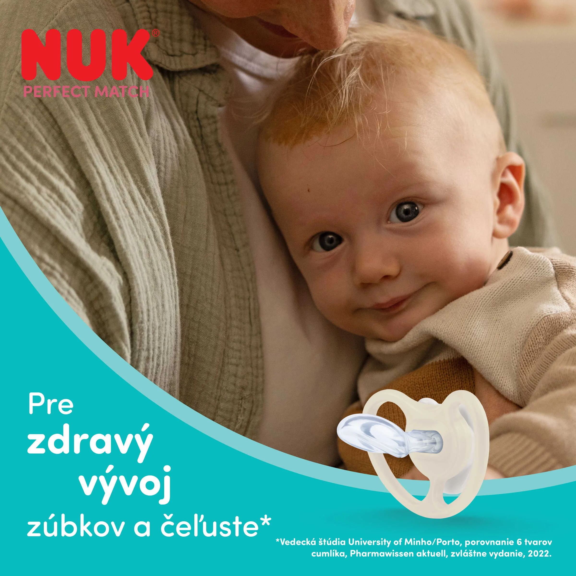 NUK cumlík Perfect Match AIR Night SHEEP 6-18m 2ks 2 ks