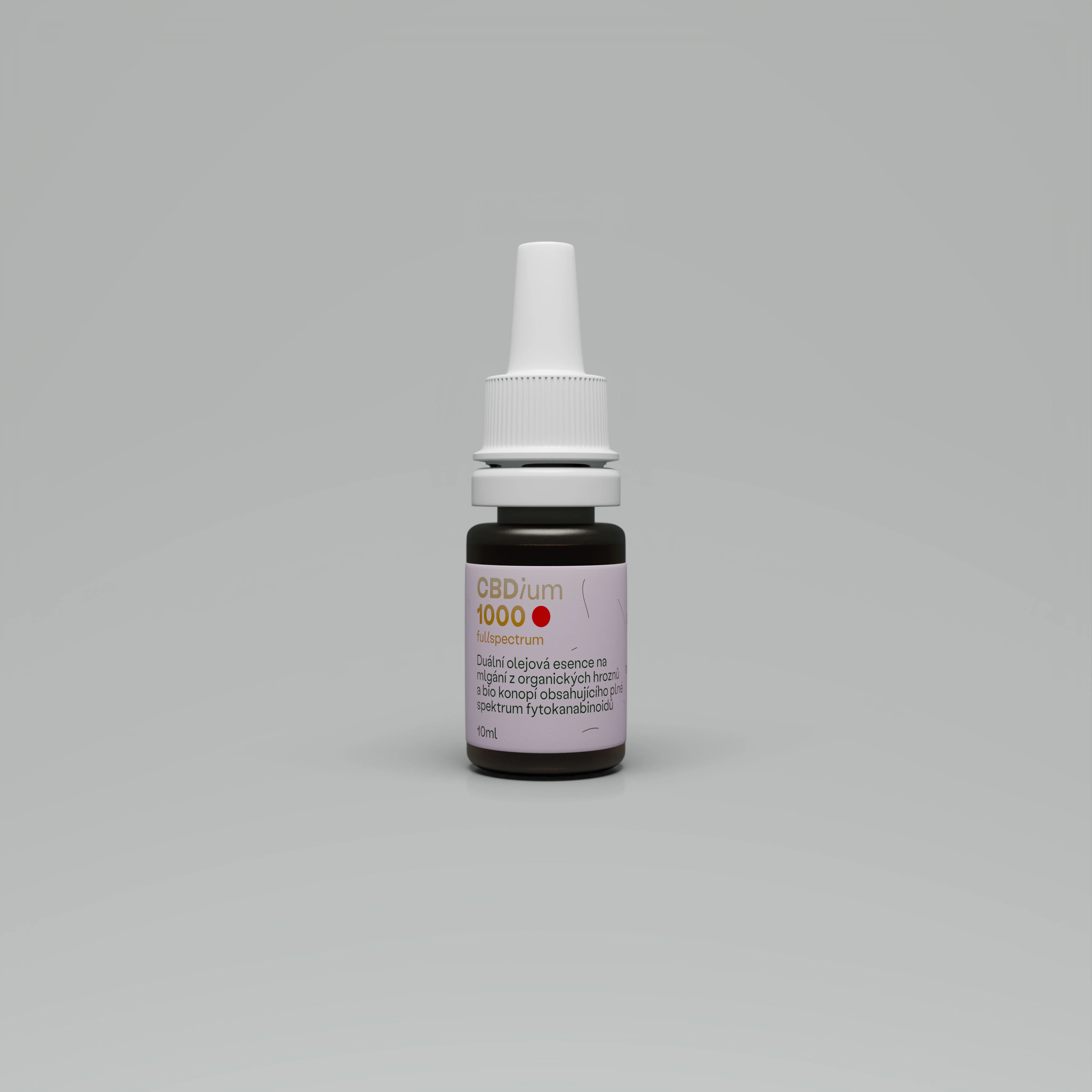 CBDium 1000 fullspectrum grape 10 ml