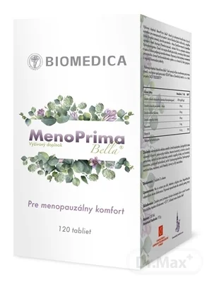 BIOMEDICA MenoPrima Bella 1×120 tbl, výživový doplnok