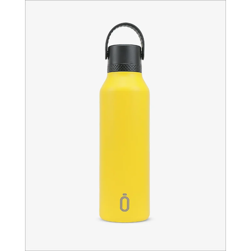 Runbott Mii Nerezová termofľaša s izoláciou – 600ml, Žltá 