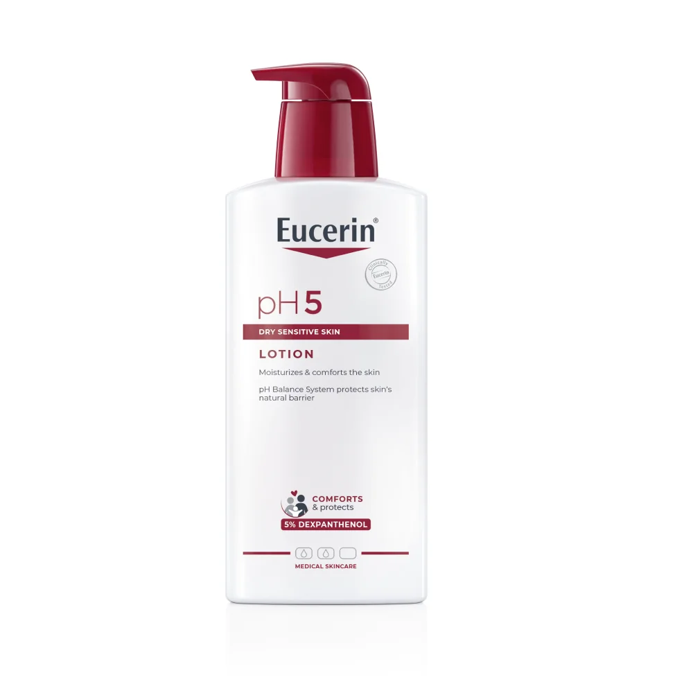 Eucerin pH5 Telové mlieko 1×400 ml, pre citlivú pokožku