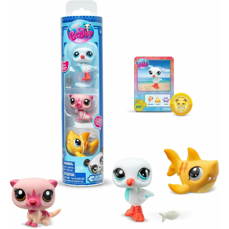 Littlest Pet Shop Trio v tube – set 3 figúrok