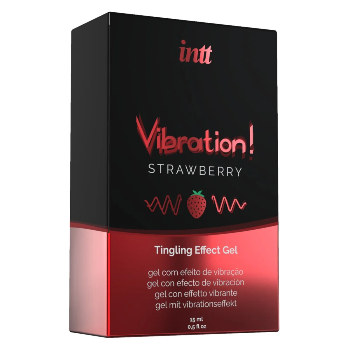 Vibration! Strawberry Tingling Gel (15 ml)