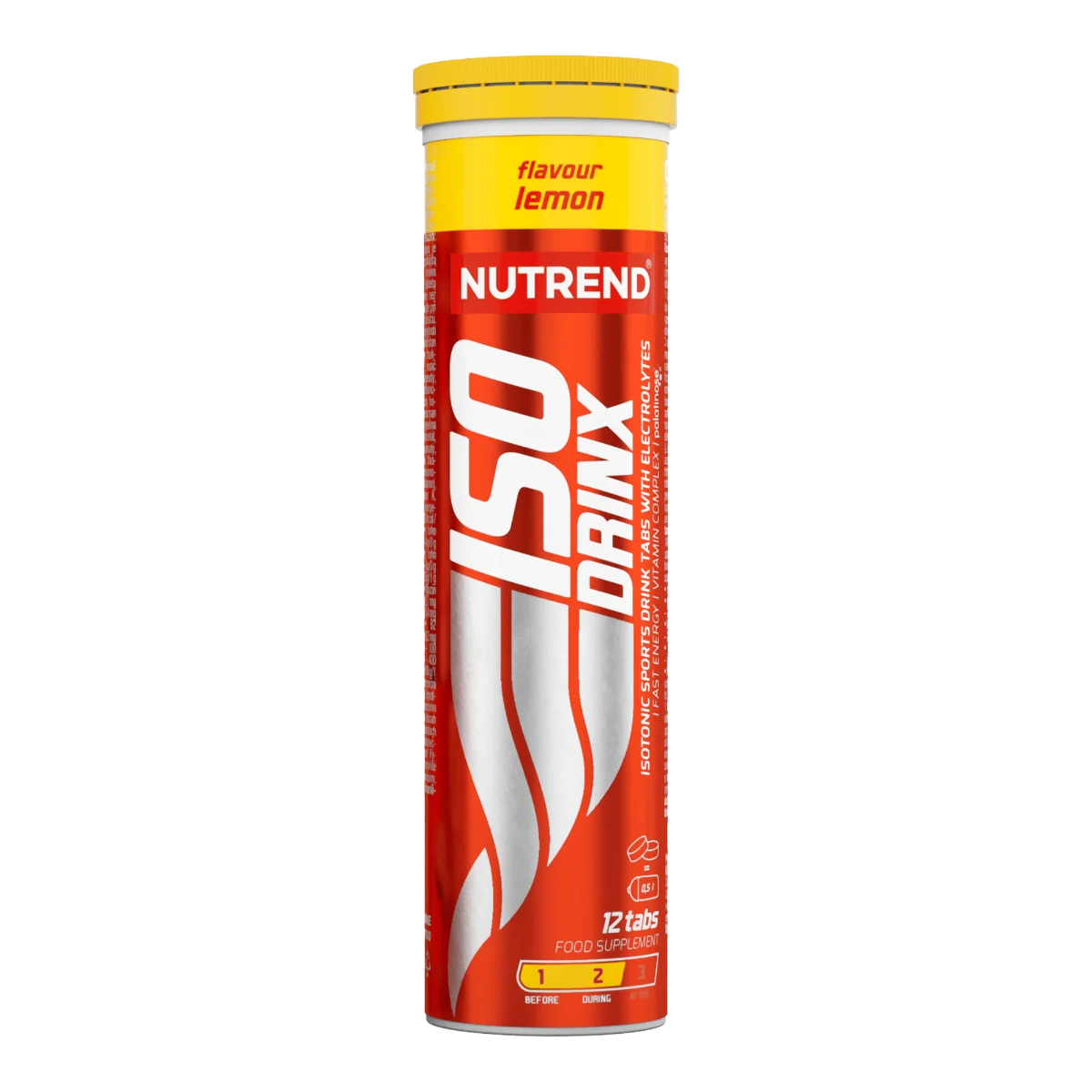 Nutrend iSOdrinx tabs - citrón 1×12 tbl, rozpustné tablety