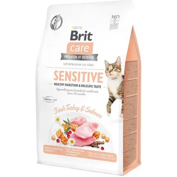 Brit Care Cat Grain-Free Sensitive  1×0,4 kg, granule pre mačky
