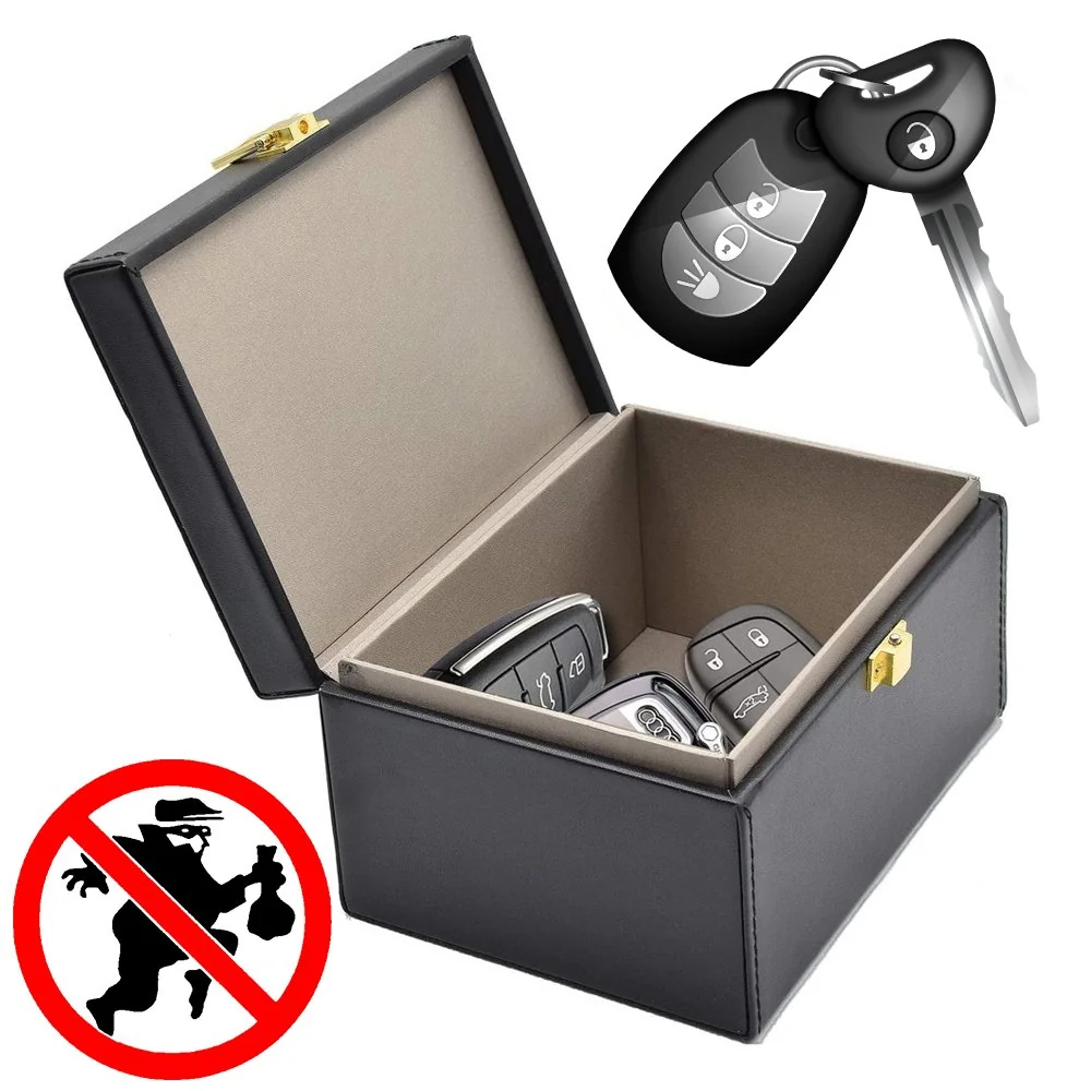 MG Signal Blocking box na blokovanie signálu ovládačov auta čierny