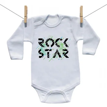 Boodyy Body s dlhým rukávom Rock star Veľkosť: 80