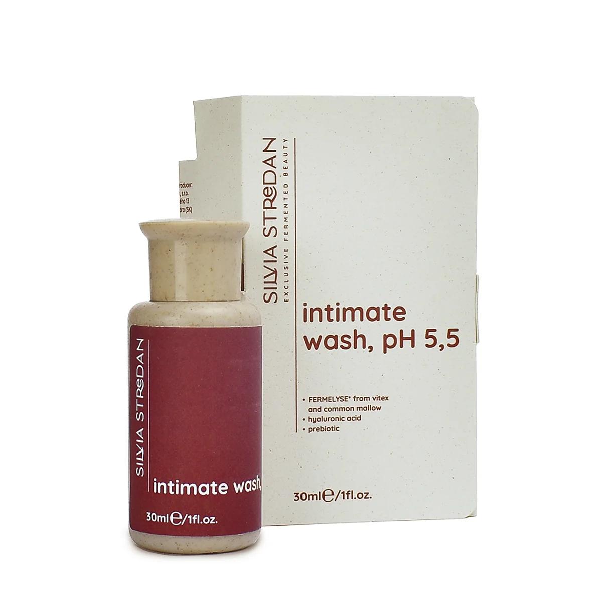 Gél na intímnu hygienu, pH 5.5; cestovné balenie, 30ml - exkluzívna beauty-fermentovaná kozmetika, slovenský výrobok