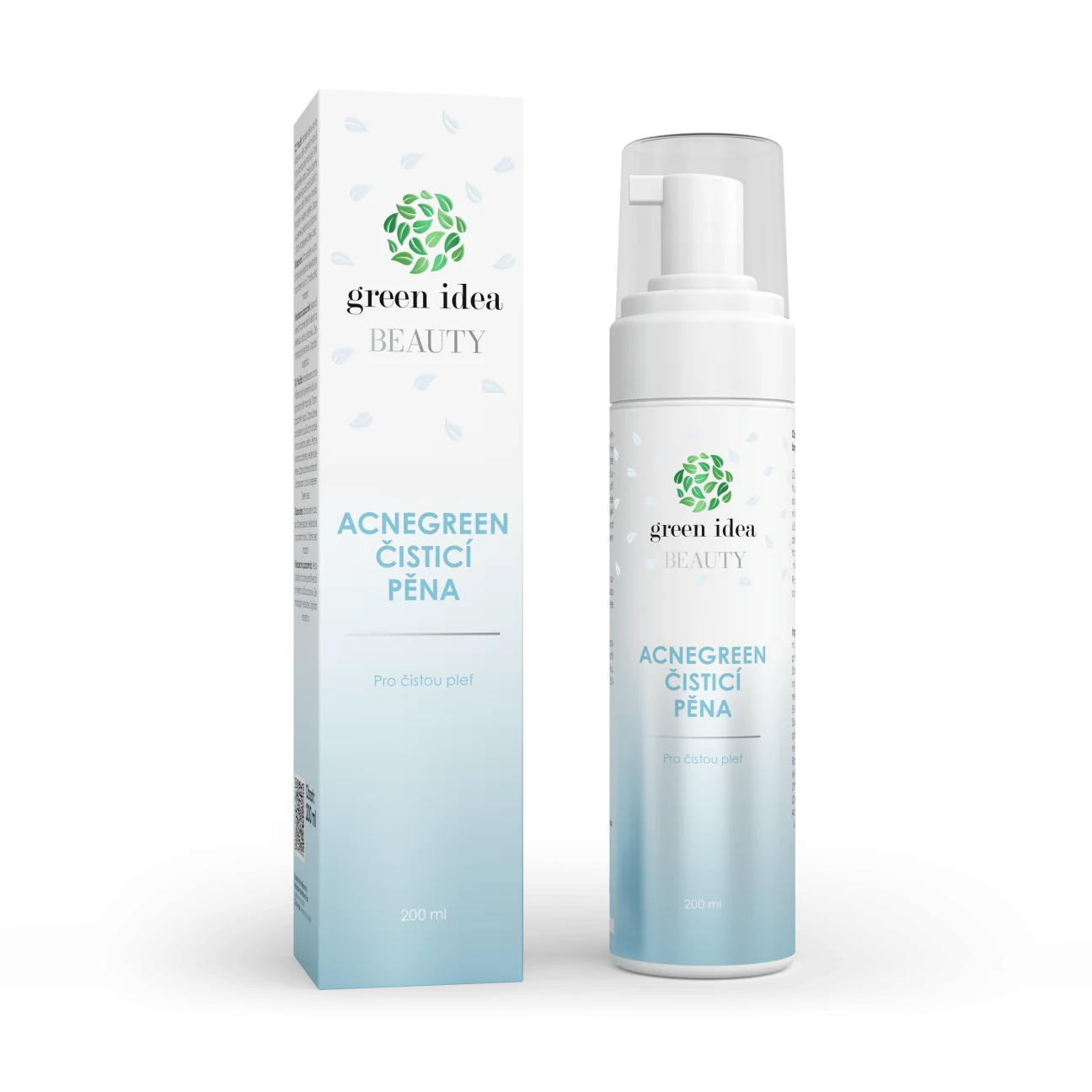 Acnegreen – čistiaca pena 200 ml – Green idea